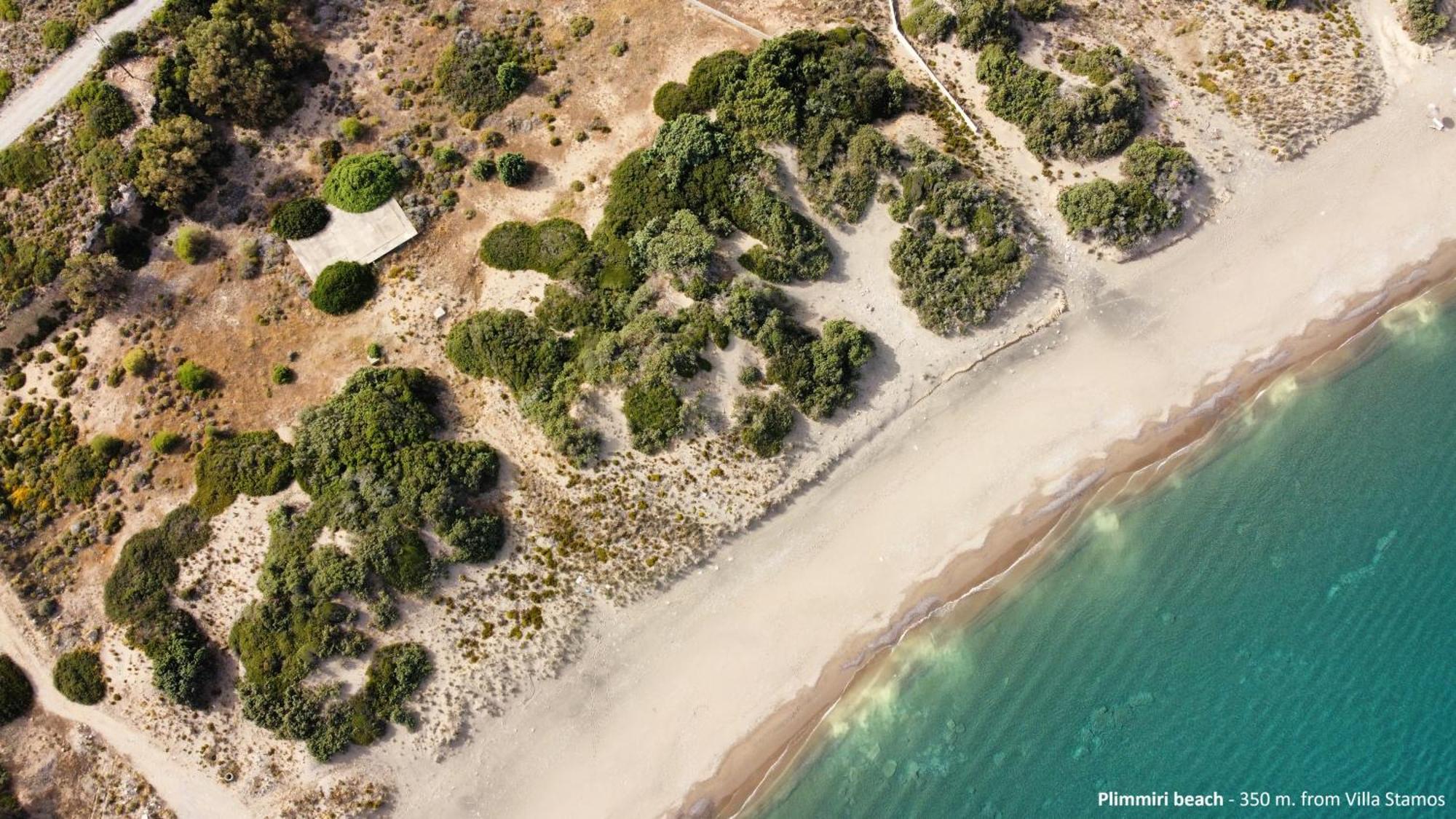 Villa Stamos With Seaview And Private Pool - Partner Of Prasonisi Villas Plimmiri Exteriör bild
